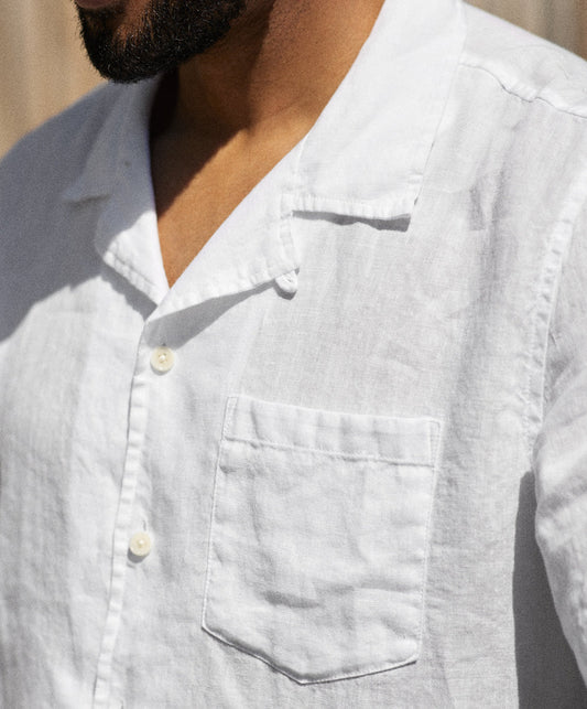 Linen S/S Camp Shirt - FINAL SALE