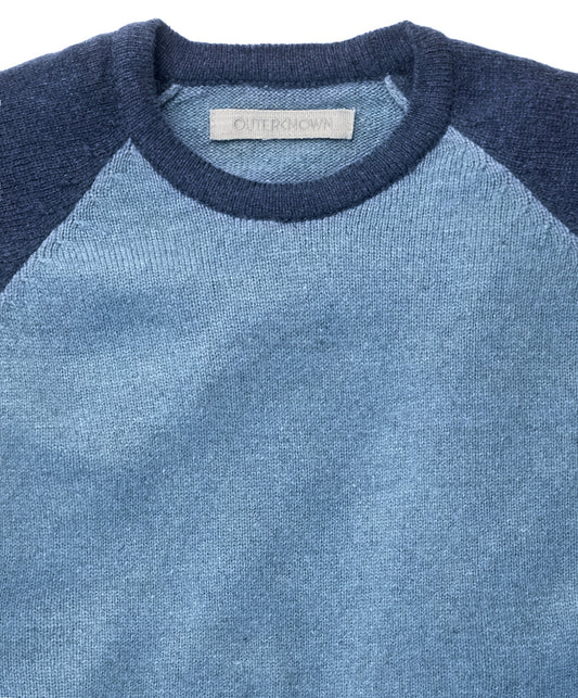 Reimagine Cashmere Baseball Raglan