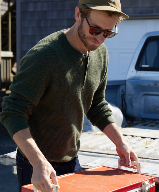 Shelter Waffle Henley