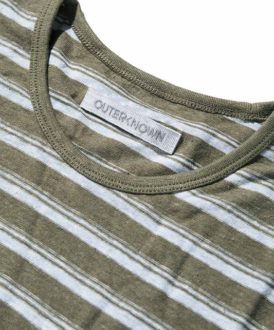 Shonan Stripe Pocket Tee - Outerworn