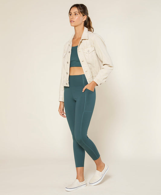 Girlfriend Collective High-Rise Pocket Leggings - Outerworn