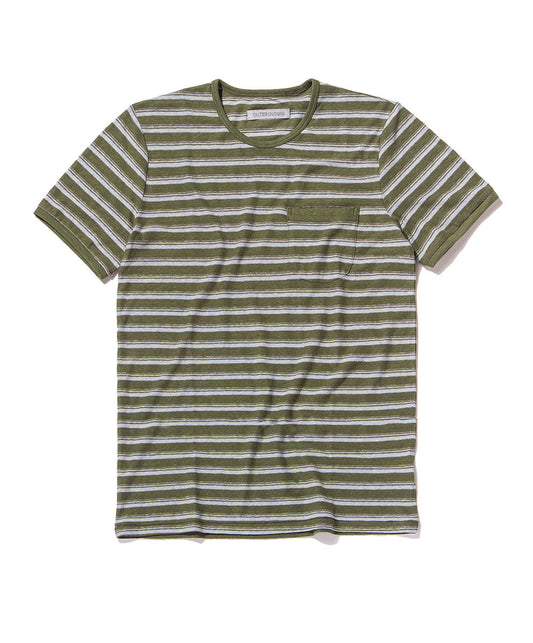 Shonan Stripe Pocket Tee - Outerworn