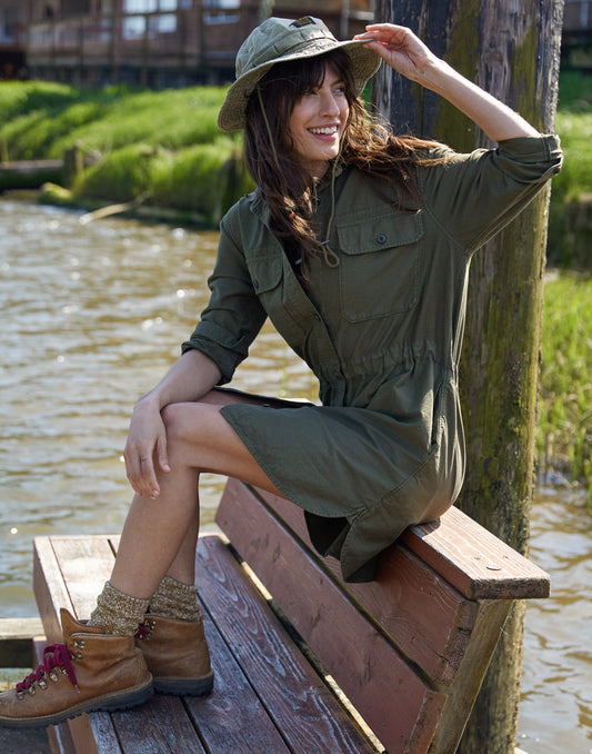 The Traveler Shirt Dress