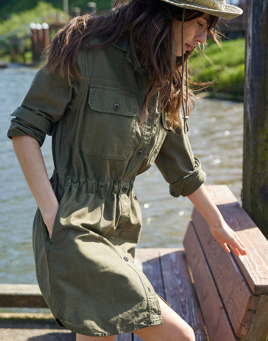The Traveler Shirt Dress