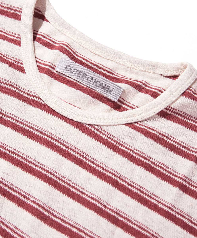 Shonan Stripe Pocket Tee - Outerworn