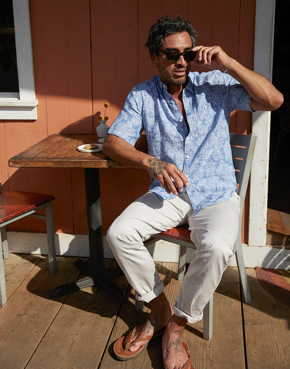 Atlantic S/S Linen Shirt - FINAL SALE