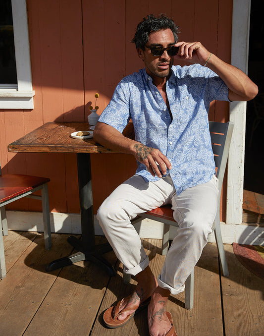 Atlantic S/S Linen Shirt - FINAL SALE