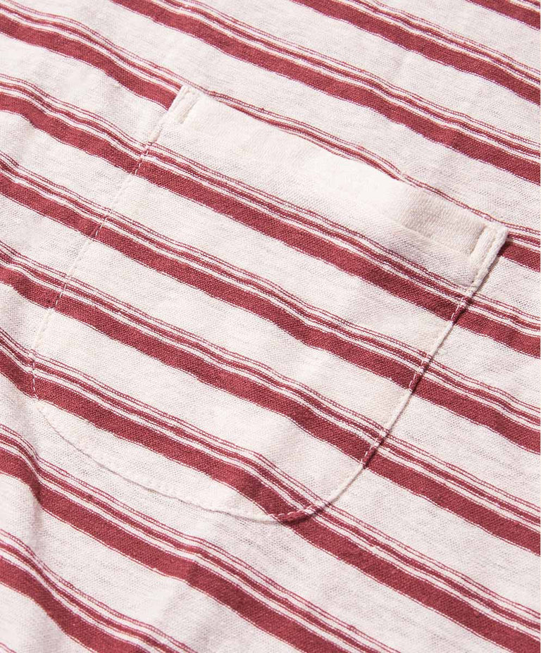 Shonan Stripe Pocket Tee - Outerworn